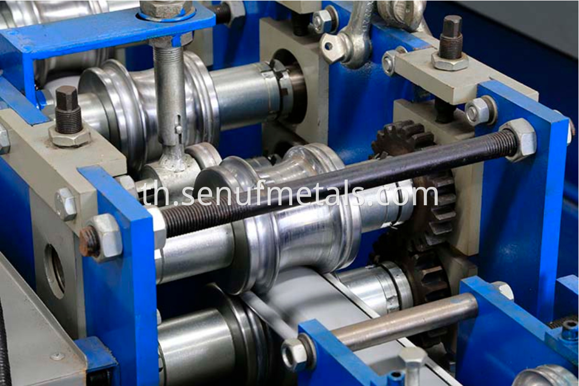 Roller shutter door forming machine rollers